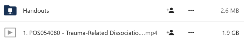 Greg Nooney - Trauma-Related Dissociation and Dissociative Disorders