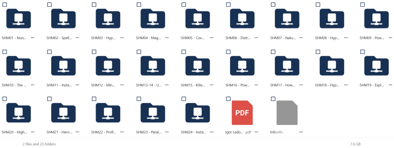 Igor Ledochowski - Masterclasses 1-24 Complete Collection (Repost)