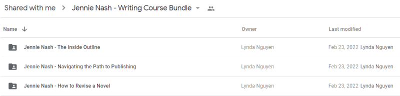 Jennie Nashr - Writing Course Bundle
