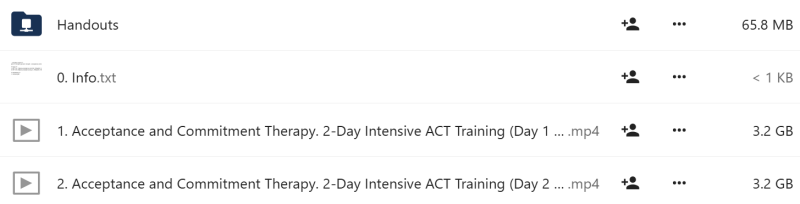 John P. Forsyth & Jamie R. Forsyth - Acceptance and Commitment Therapy: Experiential Intensive ACT Training