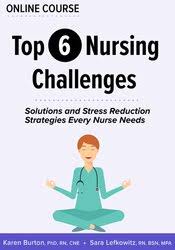 Karen Lee Burton & Sara Lefkowitz - Top 6 Nursing Challenges: Solutions and Stress Reduction Strategies Every Nurse Needs