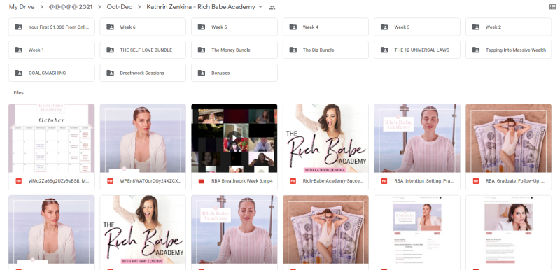 Kathrin Zenkina - Rich Babe Academy