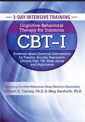 Meg Danforth - 3-Day Certificate Course Cognitive Behavioral Therapy for Insomnia (CBT-I)