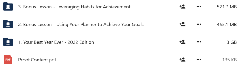 Michael Hyatt - Your Best Year Ever On-Demand 2022 Edition