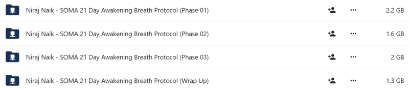 Niraj Naik - SOMA 21 Day Awakening Breath Protocol