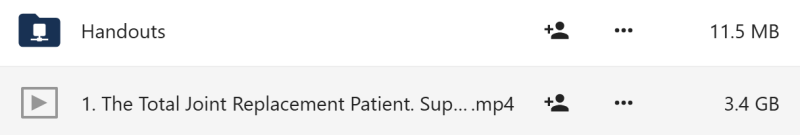 Paul M. Levy - The Total Joint Replacement Patient