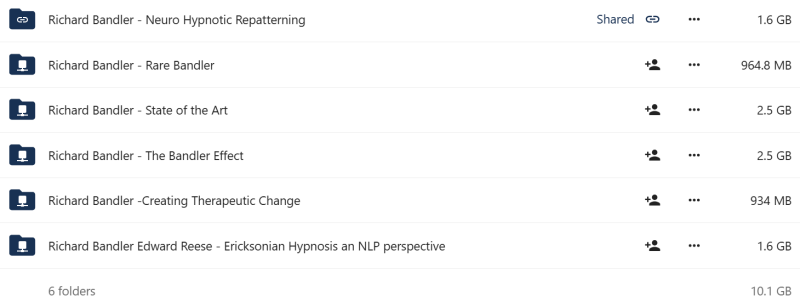 Richard Bandler - NLP Hypnosis Video Seminars Compilation