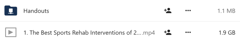 Shaun Goulbourne - The Best Sports Rehab Interventions