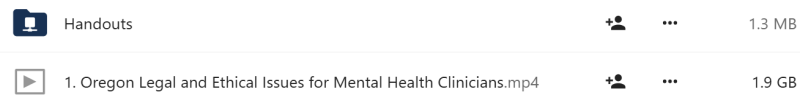 Susan Lewis - Oregon Legal and Ethical Issues for Mental Health Clinicians