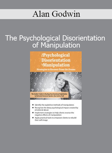 Alan Godwin presenting The Psychological Disorientation of Manipulation training for therapists and professionals