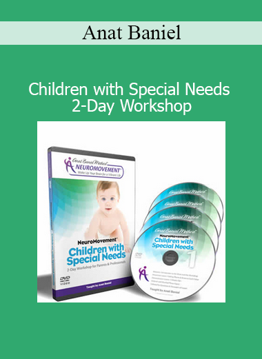 Anat Baniel guiding parents and professionals in neuro-movement strategies for children with special needs during a 2-day workshop
