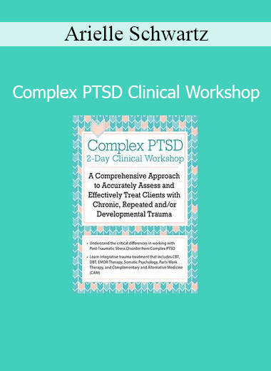 Dr. Arielle Schwartz presenting clinical strategies for treating complex PTSD in a professional workshop