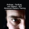 Austin, Andreas, Faulkner, and Watson delivering NLP Advanced Mastery Training for deep behavioral change and expert-level communication
