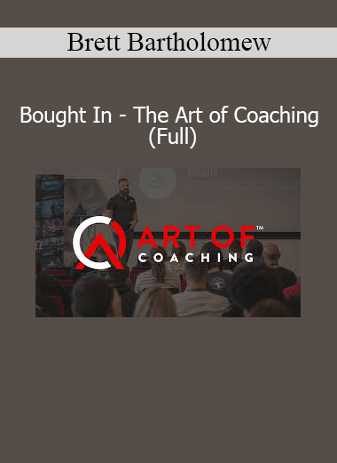 Brett Bartholomew teaching Bought In: The Art of Coaching course on communication and leadership in coaching