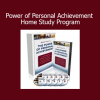 Brian Tracy presenting Power of Personal Achievement Home Study Program on goal setting, mindset, and personal success strategies
