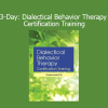 Charles Jacob presenting the 3-Day Dialectical Behavior Therapy Certification Training for mental health professionals