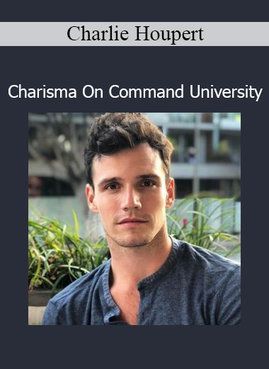 Charlie Houpert teaching Charisma On Command University strategies for building confidence, influence, and magnetic presence