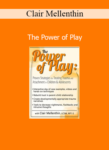 Clair Mellenthin presenting The Power of Play training for therapists and educators