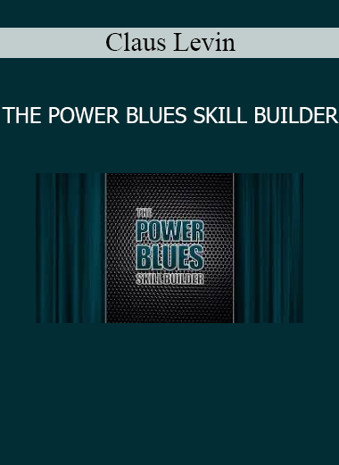 Claus Levin teaching advanced blues guitar phrasing and power licks in The Power Blues Skill Builder course