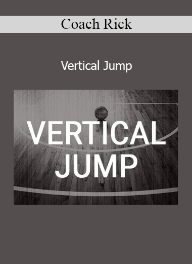 Coach Rick demonstrating vertical jump training techniques to increase explosive leg power
