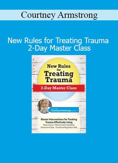 Courtney Armstrong teaching innovative trauma treatment methods in a 2-day master class