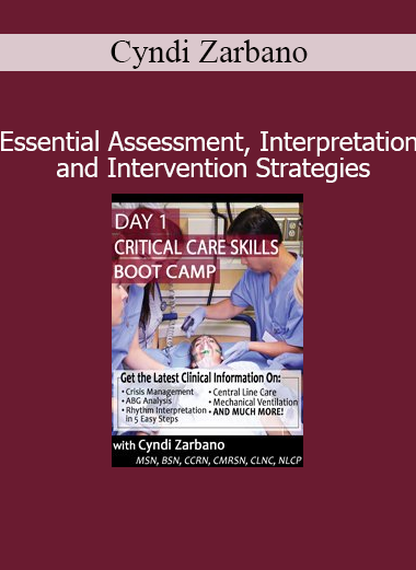 Cyndi Zarbano Essential Assessment, Interpretation and Intervention Strategies course cover