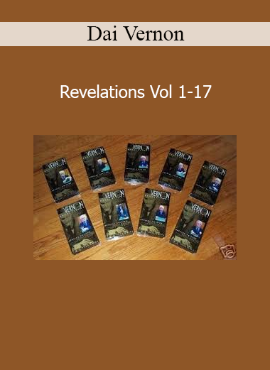 Dai Vernon performing and teaching classic sleight-of-hand and card magic techniques in Revelations Volumes 1 to 17