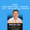 Dain Heer leading the Global Access Bars Class in November 2012 at Marina del Rey, focusing on energy healing and consciousness expansion