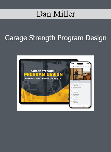 Dan Miller presenting Garage Strength Program Design course on structured athletic programming and periodization strategies
