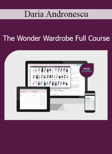 Daria Andronescu - The Wonder Wardrobe Full Course sustainable fashion training
