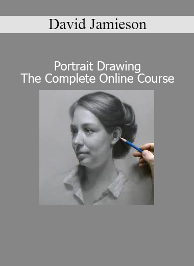 David Jamieson teaching portrait drawing techniques in his complete online course for artists