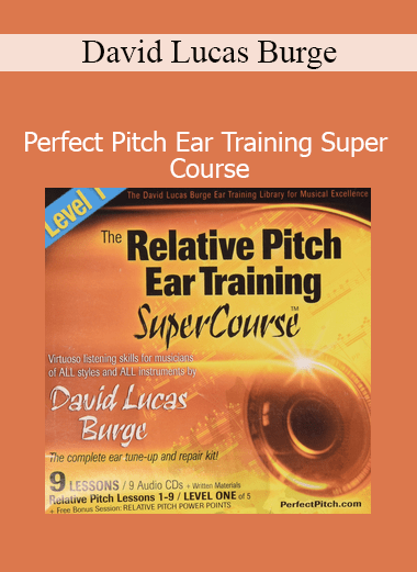 David Lucas Burge’s Perfect Pitch Ear Training Super Course teaches musicians to identify and name musical notes by ear with perfect accuracy
