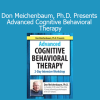 Dr. Donald Meichenbaum presenting advanced cognitive behavioral therapy techniques in professional training