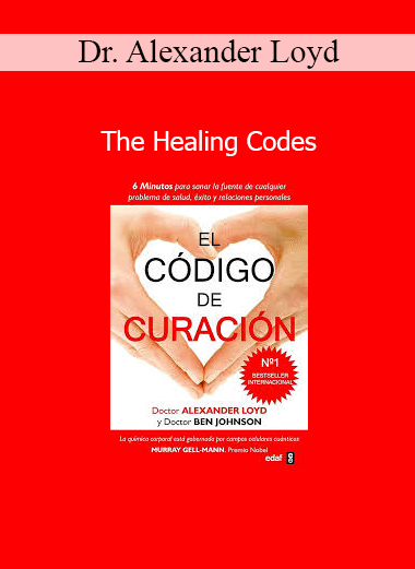 Dr. Alexander Loyd demonstrating The Healing Codes technique for emotional and physical healing