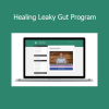 Dr. Axe presenting the Healing Leaky Gut Program for restoring gut health and improving overall wellness