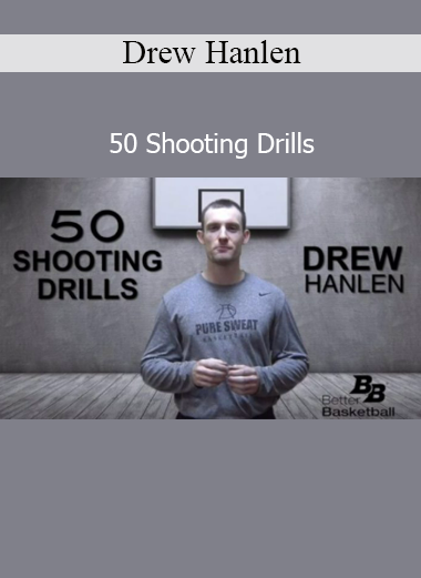 Drew Hanlen coaching basketball players through 50 shooting drills to improve accuracy and consistency