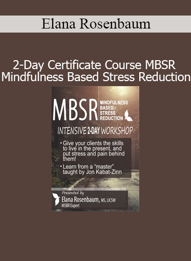 Elana Rosenbaum guiding MBSR practices in a 2-day mindfulness-based stress reduction certification training