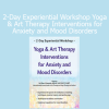 Ellen Horovitz facilitating a 2-day experiential workshop on yoga and art therapy for anxiety and mood disorders