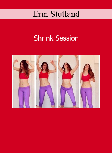 Erin Stutland leading Shrink Session workout combining movement, mantras, and mindset shifts for body and mind transformation