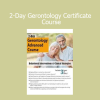 Geoffrey W. Lane teaching the 2-Day Gerontology Certificate Course for aging and elder care professionals
