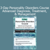 Gregory W. Lester presenting advanced strategies for diagnosing and treating personality disorders in a 3-day clinical course