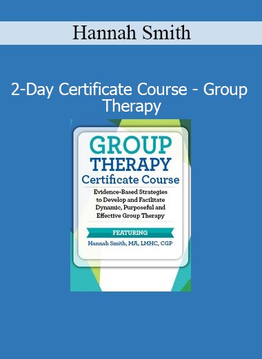 Hannah Smith facilitating group therapy techniques during 2-day certification training