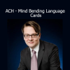 Igor Ledochowski's ACH Mind Bending Language Cards for conversational hypnosis and advanced influence