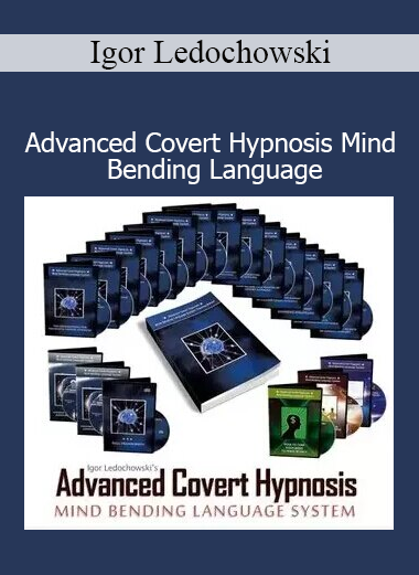 Igor Ledochowski teaching Advanced Covert Hypnosis and Mind Bending Language techniques for deep influence
