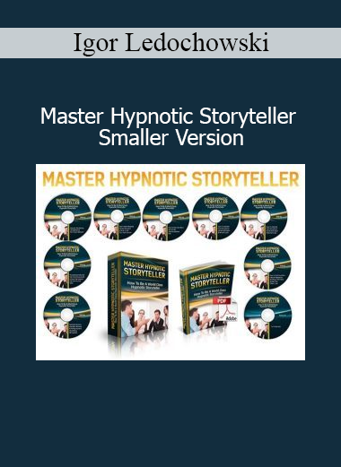Igor Ledochowski teaching compact version of hypnotic storytelling techniques for subconscious influence