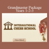 International Chess School Grandmaster Package covering Years 1-2-3 with comprehensive training for serious chess improvement
