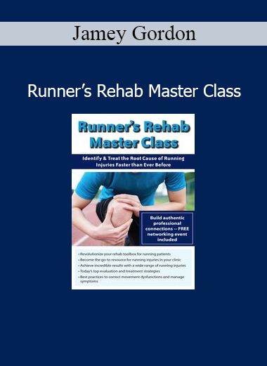 Jamey Gordon Runner’s Rehab Master Class course cover