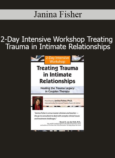 Janina Fisher leading a trauma workshop on healing intimate relationships