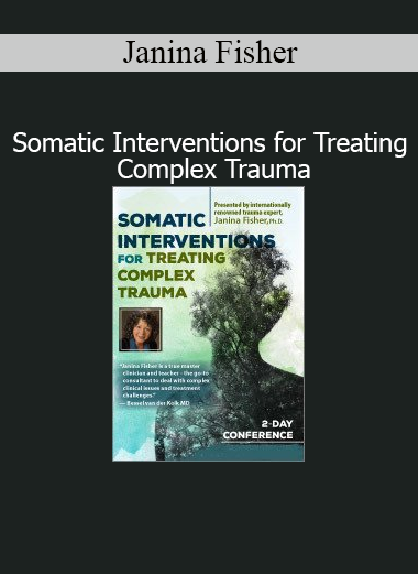 Janina Fisher teaching somatic interventions for complex trauma recovery in a professional training session