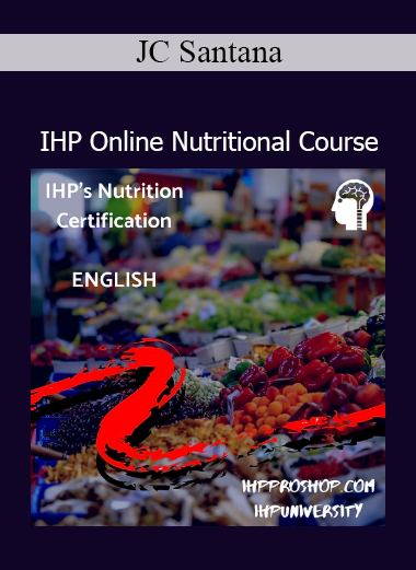 JC Santana teaching foundational and performance-based nutrition strategies in the IHP Online Nutritional Course